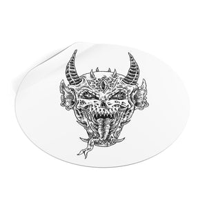 Demon Skull Stickers